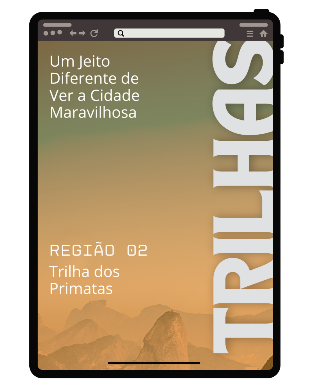 Trilha dos Primatas ebook trilhas do Rio de Janeiro