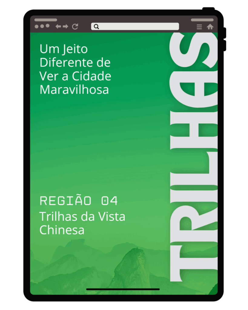 Trilha da Vista Chinesa ebook trilhas urbanas do rio de janeiro
