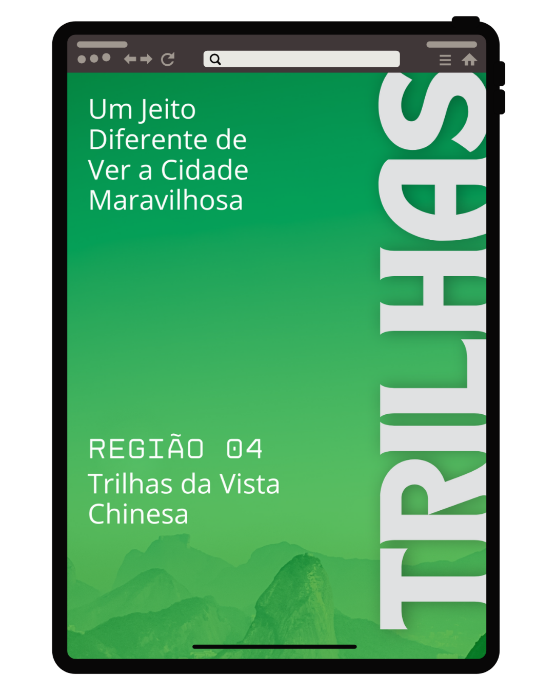 Trilha da Vista Chinesa ebook trilhas urbanas do rio de janeiro