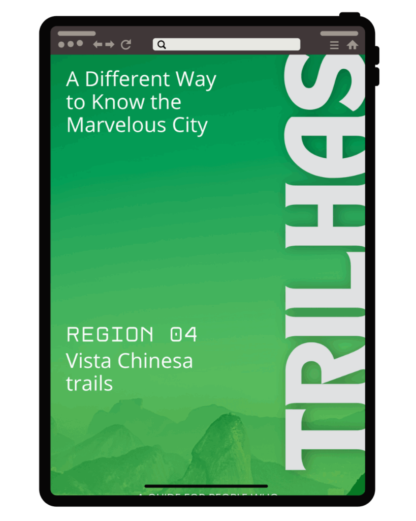 Trilha da Vista Chinesa ebook trilhas urbanas do rio de janeiro